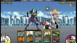 [Battle Cats] Grow up Shinji 3 Crown NO GACHA