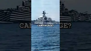 What is this Navy Dazzle Camouflage