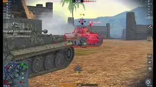FV201 (A45) 1st Try STOCK Gameplay | World of Tanks Blitz Heavy Tank Battle