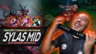 Quando o Sylas decide largar o mid e jogar o mapa inteiro