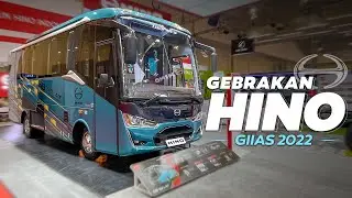 INDONESIA'S FIRST MEDIUM AUTOMATIC BUS & FIRST ELECTRIC TRUCK | Hino Fleet Review at GIIAS 2022