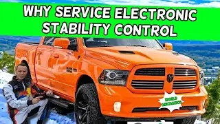 DODGE RAM WHY SERVICE ELECTRONIC STABILITY CONTROL WARNING DODGE RAM 1500 2500 3500 2013 2014 2015 2