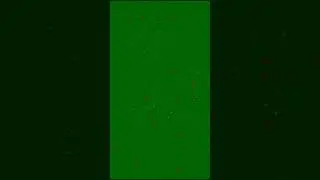 Green screen heart particles full screen mobile