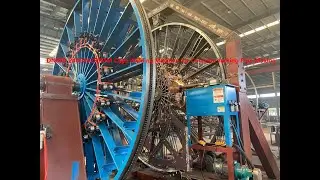 DN800 2400X6000mm Concrete Pipe Drain Jacking Pipe Steel Bar Cage Welding Machines