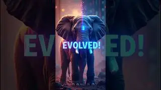 Elephant Evolution: AI Transformation! #shorts #transformation