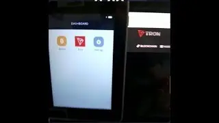 TRON TRX - Ledger BLUE - By CryptoChain SR