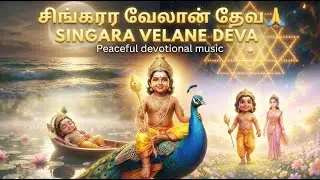 Singara Velane Dheva 🙏 | Murugan Song Tamil | Peaceful Devotional Music | 4K