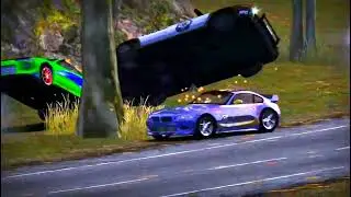 Angela white vs Lena paul,angela summer, natasha nice need for speed car race