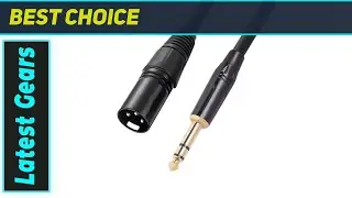 WISYIFIL 1/4 TRS to XLR Cable: Essential for Your Audio Setup