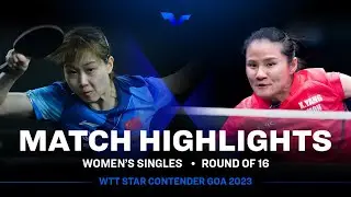 Liu Weishan vs Xiaoxin Yang | WS R16 | WTT Star Contender Goa 2023