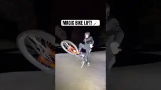 MAGIC BIKE LIFT! 🤡 #mtb #bikes #biking #bmx #tricks #stunts