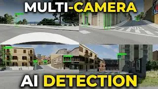 Multi-Camera Road Sign Detection Demo in a simulation | BeamNG.Tech