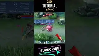 ✅ZASK TUTORIAL✅ #mlbb #mobilelegends #guide #мобайллегенд #tutorial #zask