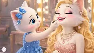Cute Kitten&rsquo;s First Makeup Adventure 😻💄 | Meow Fashion Show #CatStory #CatLovers