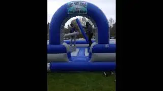Gladiator jousting inflatable for rent in Maine and New Hampshire