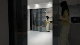 Slim Frame Telescopic Sliding Glass Door