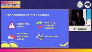 World Congress of Diabetes 2025 | Dr. Partha Kar | Day 2 | DASG Hall