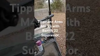 Tippmann Arms M4-22 with Banish 22 Suppressor #banish22 #tippmannarms #suppressor