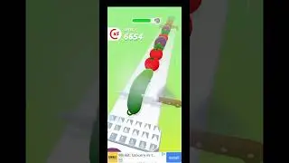 new fruit cutting game full fun ,🤣😂#shorts