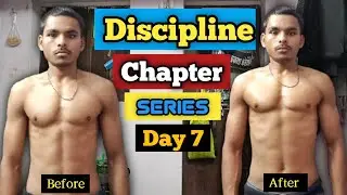 Day 7 🔥| Discipline Chapter Series | Full Body Home Workout 🏋🚴💪 | Daily Routine 💪 | Fitness Vlog 