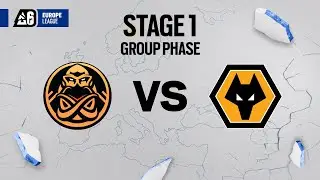 ENCE vs. Wolves Esports // Europe League Stage 1 - Day 8 // 2024
