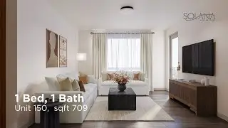 1 bed, 1 bath 709 SQ. FT. | APT # 150 - 1C | BRAND NEW Denver Apartments in Beeler Park