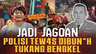 JADI JAGOAN ! POLISI DIB*NUH DEPAN BANYAK ORANG !