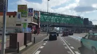 札幌市厚別区　もみじ台通交差点～国道12号～厚別橋　ドライブ2019
