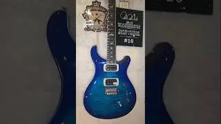 PRS SE Custom 24-08 Quilt Lake Blue Electric Guitar at Davis Guitar Music Centre Singapore