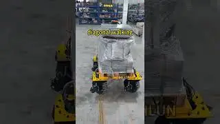ZL-H520 drive chassis test #agv #robot #auto #rubber #wheels #factory #manufacturer #heavyduty
