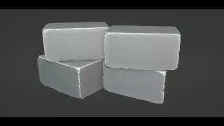 Procedural Edge Damage in Blender3.0.1, Geometry Nodes.
