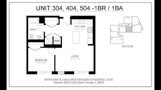 2050 N Clark  504 high ceilings, great closets, in-unit laundry, southern exposure, breakfast bar  1