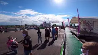 Zieleinlauf DM Sachsenring - 23. August 2020 - Marcel Meisen gewinnt