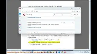 Fix Opera browser is using high CPU & Memory on Windows (2024 updated)