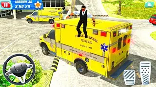 Ambulance simulator 2021 emergency van &ndash; Beach Gird Police Emergency Service &ndash; Android Gameplay