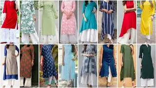 Pocket Friendly Kurti Design Ideas With White Bottom For Girls 2025