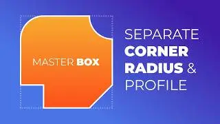 Individual Corner Radius / Separate Round Corners of Rectangle in After Effects (Preset: Master Box)