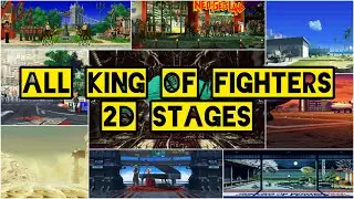 Each & every King of Fighters 2D stages animated gallery