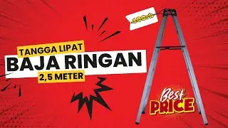 2.5 Meter Light Steel Folding Ladder Review