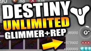 Destiny - SOLO UNLIMITED GLIMMER, REP & MARKS GLITCH ( Destiny Glitches )