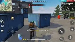Jogando FREE FIRE pela primeira vez  -  100% BOTS