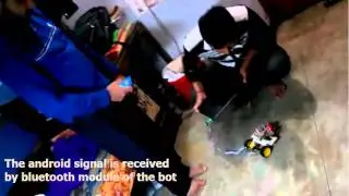 Android Controlled Robot