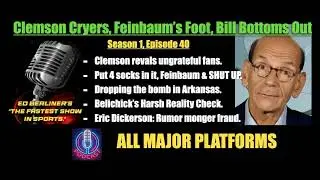 SHOWTIME: What do you get when you put Tom Brady, Bill Belichick & Eric Dickerson in the same show?