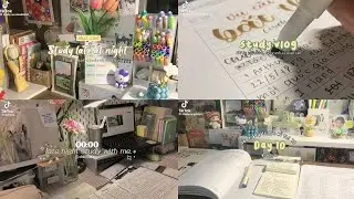 [Study vlog] Mn thi tốt nhé ❤️‍🔥 phải cố gắng hết sức để đạt đc điều mình mong muốn, nhớ chưaa💪💪
