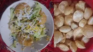 ময়দা আর সুজি দিয়ে ফুলকো ফুলকো ফুসকা তৈরি (A-Z) রেসিপি - Fuska recipe 