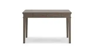 Janismore Weathered Grey Small Leg Desk from Signature Design by Ashley