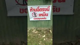 Pee pee sign