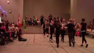 Queen Maeve School of Irish Dance at c&eacute;il&iacute; in Saskatoon on October 20, 2017