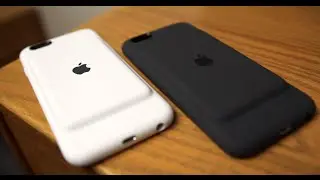 Apple iPhone 6S Smart Battery Case Unboxing and Review! [Charcoal Gray and White]