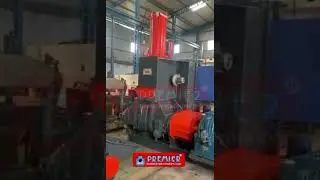 55 LTR DISPERSION KNEADER, SKIP CONVEYOR, HOPPER AND 16X42 MIXING MILL COMPLETE SET